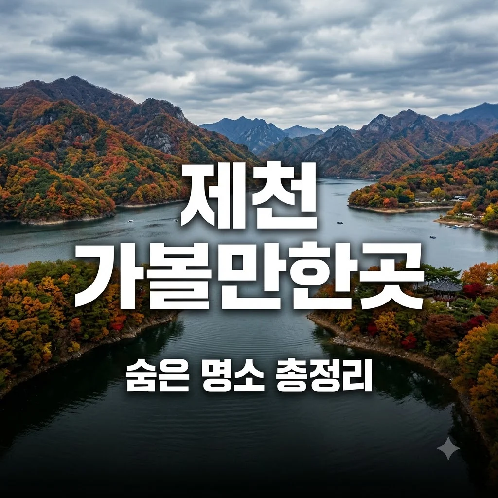 제천 가볼만한곳 베스트 10 숨은 명소와 완벽한 코스 추천