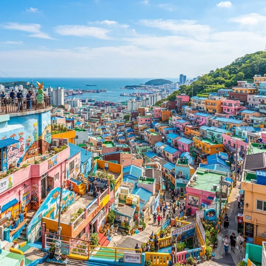 이색적인 풍경의 감천문화마을 탐방기