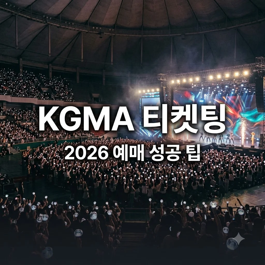 2026 kgma 티켓팅 성공 팁, 예매 일정부터 라인업까지 총정리