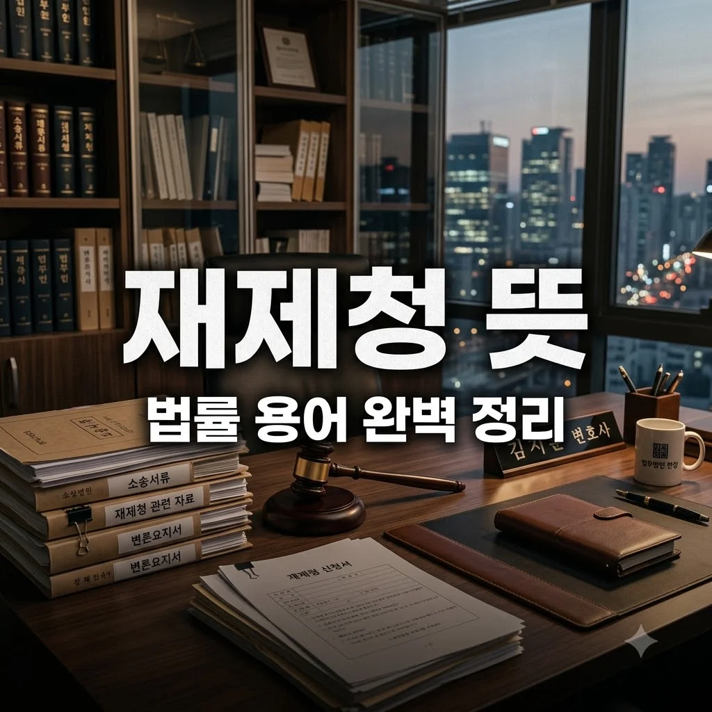 재제청 뜻 과연 무엇일까요? 법률 용어 쉽게 이해하기