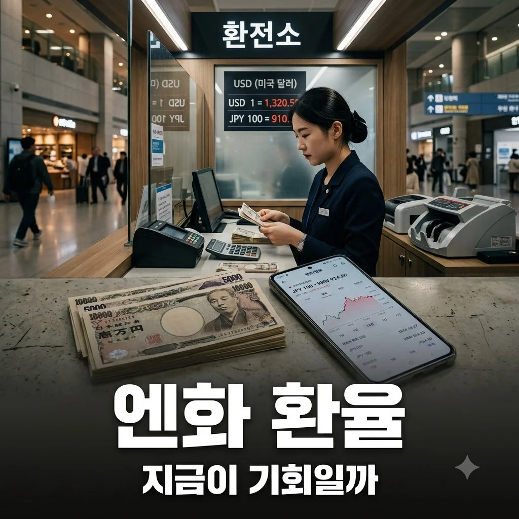 엔화 환율 전망 지금이 투자 적기일까? 환전 타이밍과 환차익 노하우