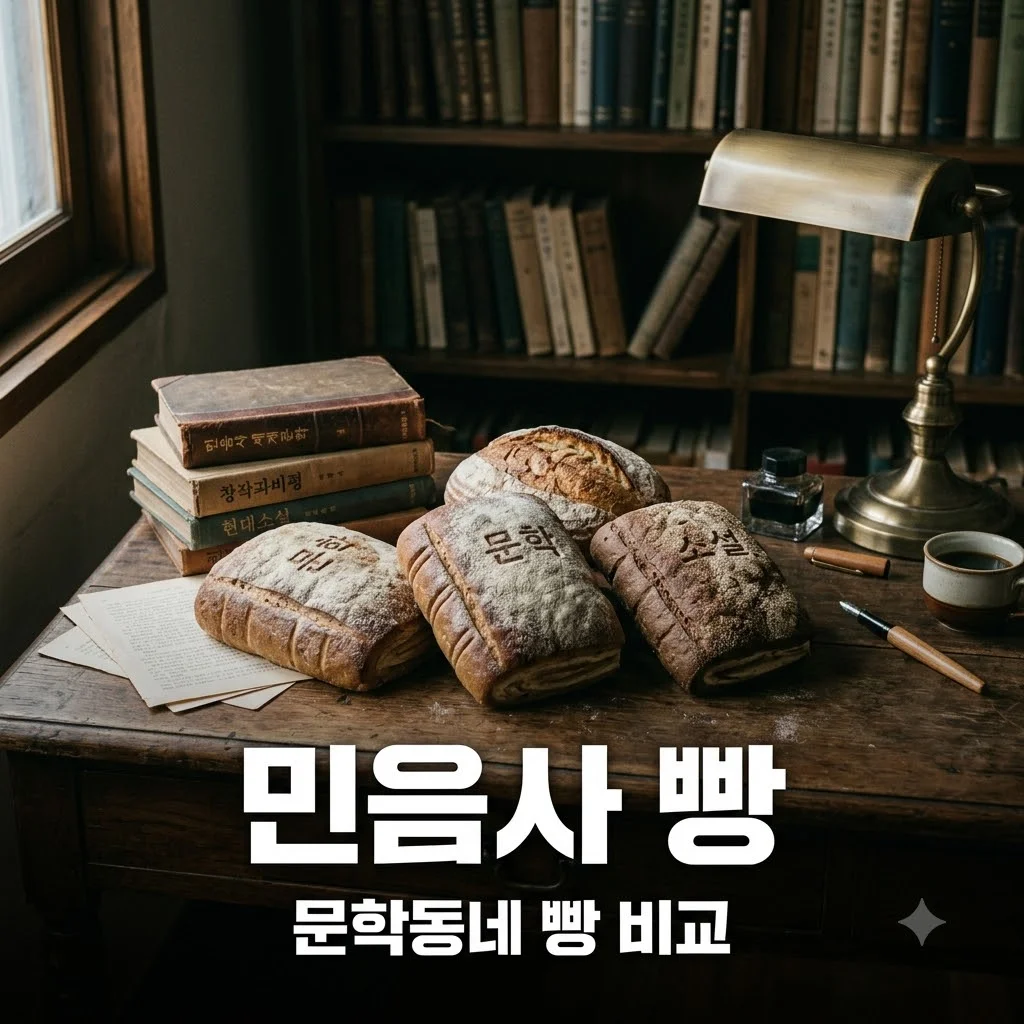 민음사 빵, 문학동네 빵 차이점과 완벽 가이드