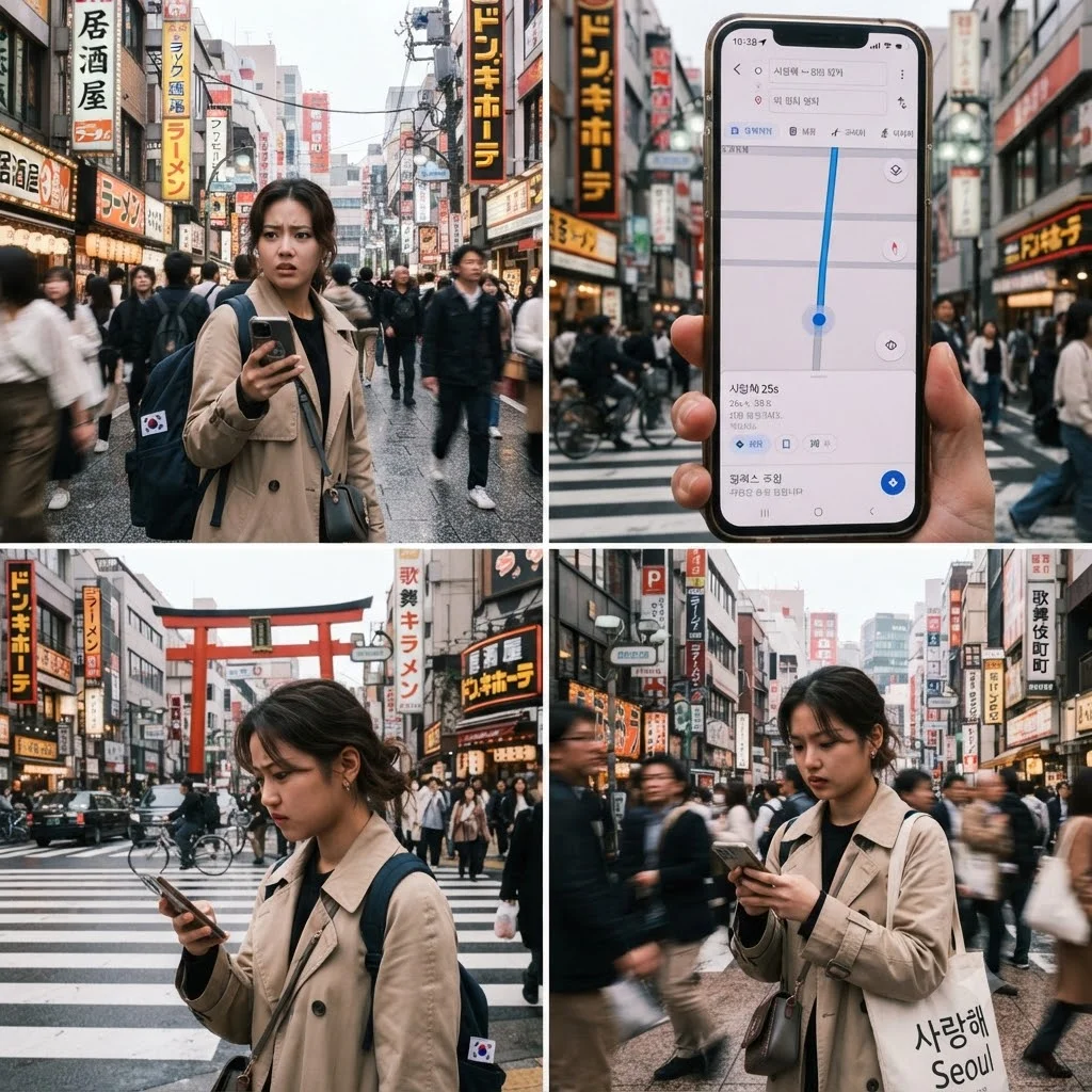 초보 여행자가 자주 하는 나고야 위치 지도 활용 실수