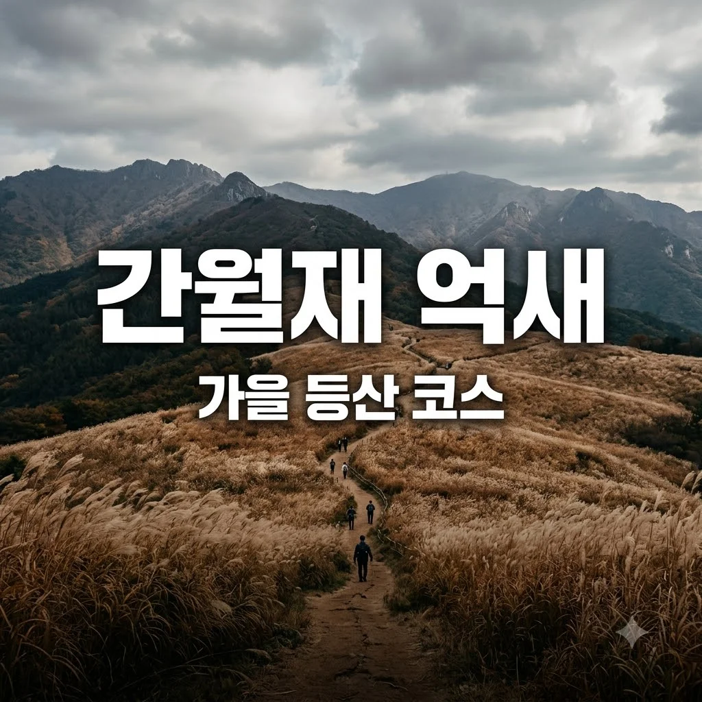 간월재 억새밭 등산코스 주차장 소요시간 총정리