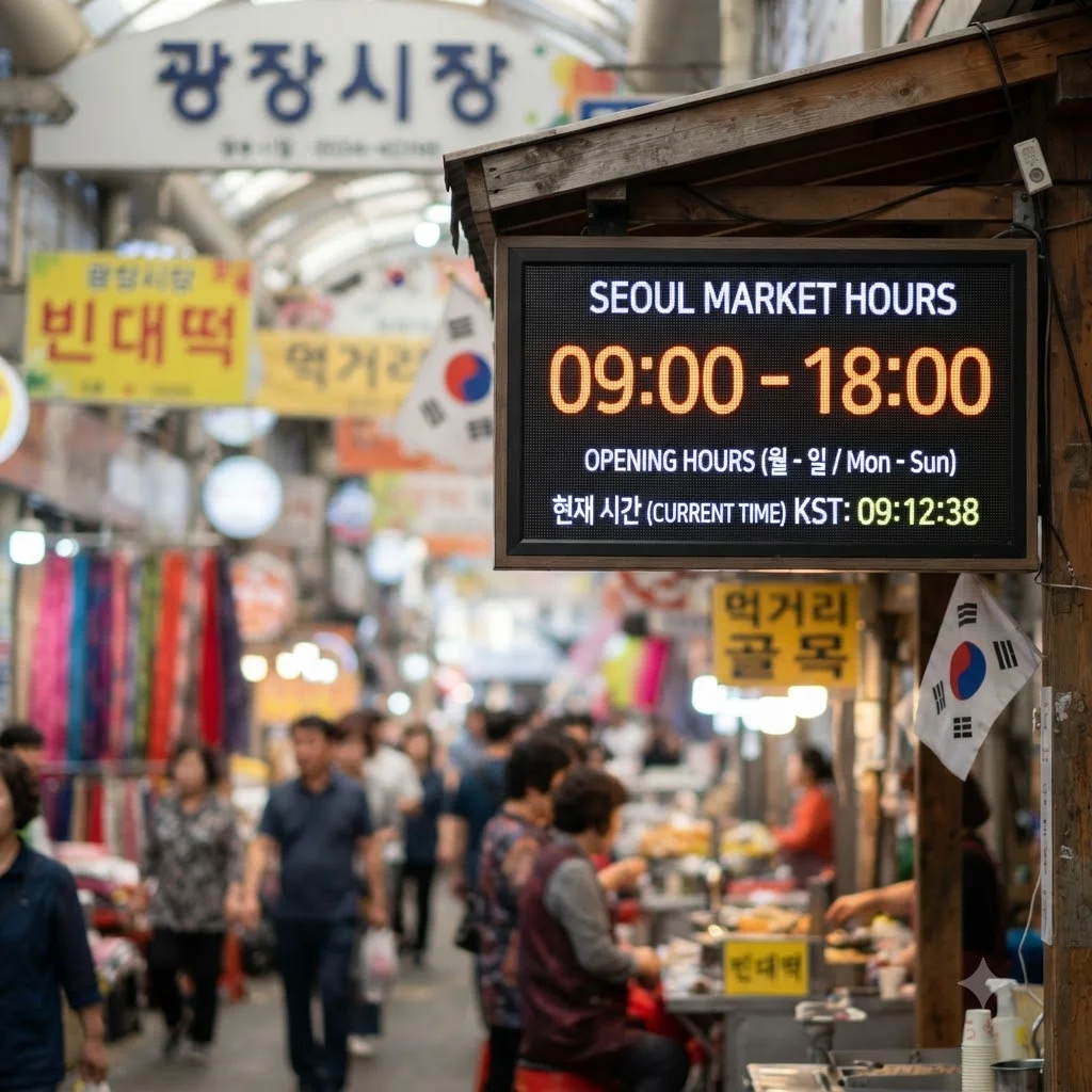 남대문시장 영업시간 및 휴무일 안내