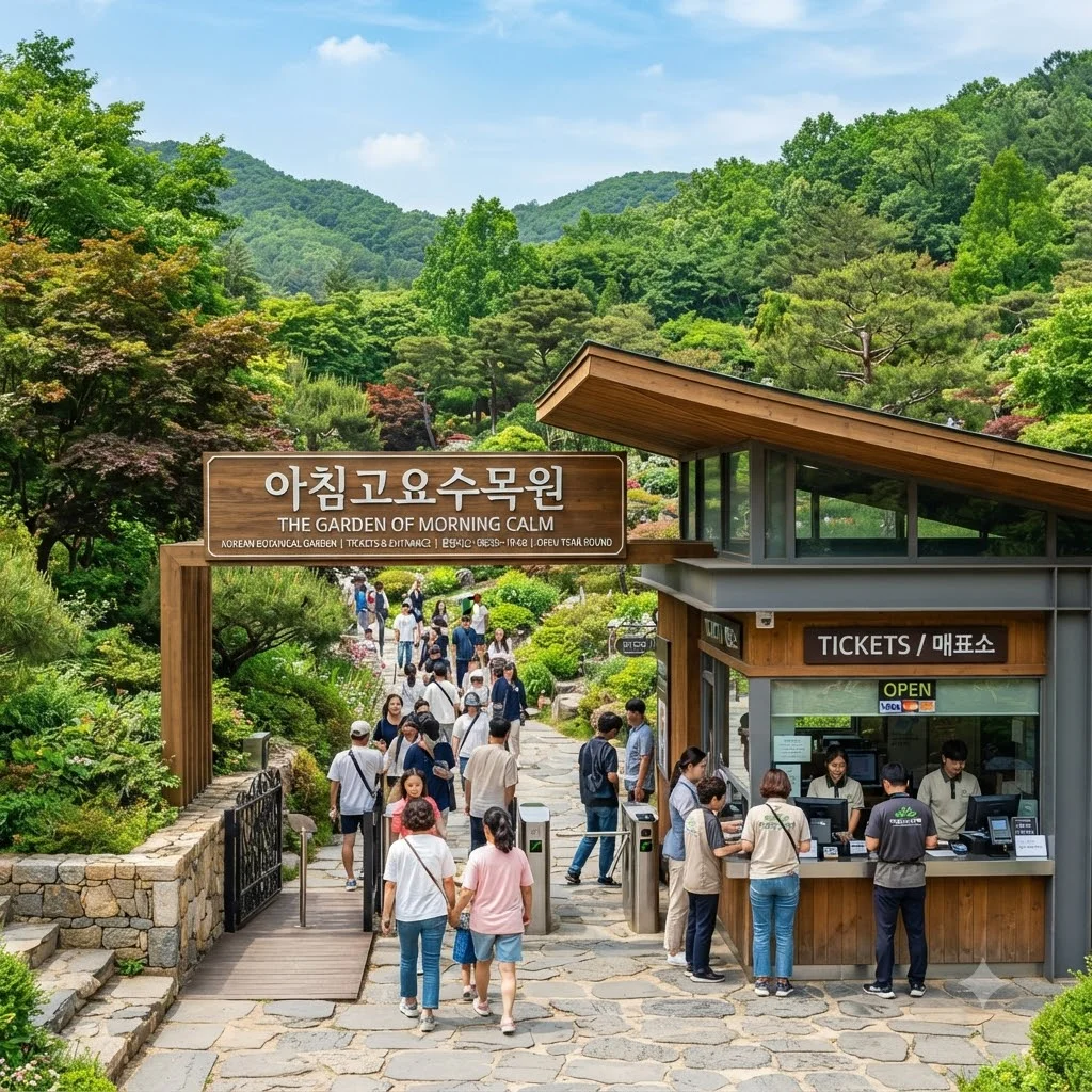 화담숲 입장료 및 모노레일 이용 요금 비교