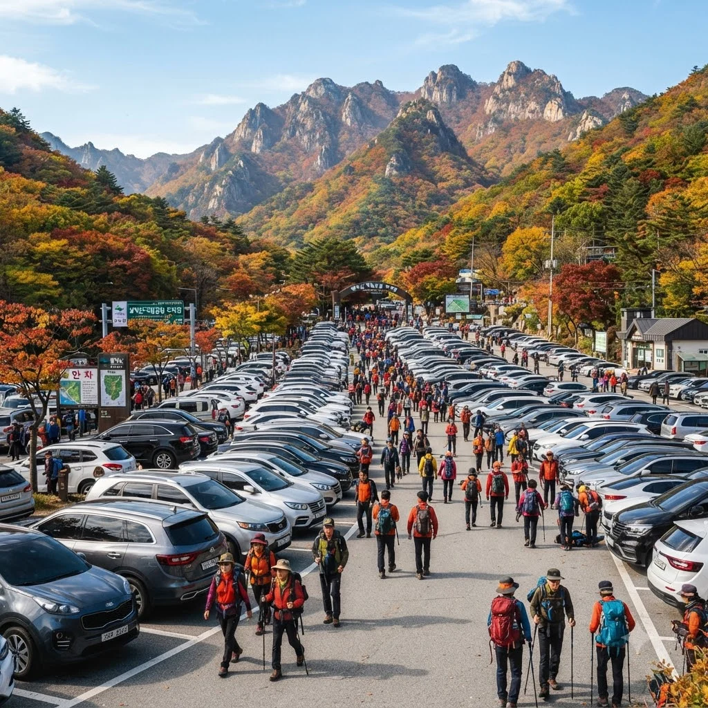 울산 간월재 주차장 이용 팁과 명심해야 할 점