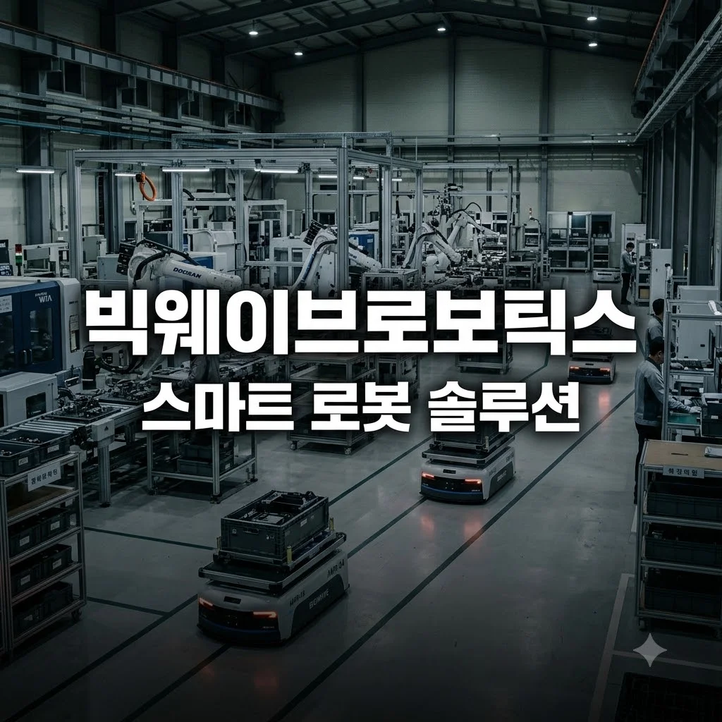 빅웨이브로보틱스 로봇 자동화 솔루션 도입 방법 및 특징