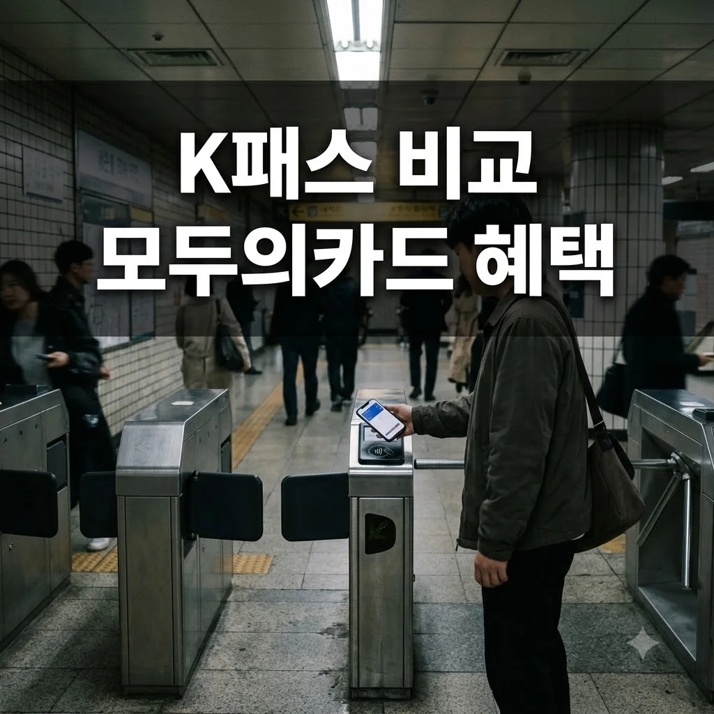 k패스 모두의카드 차이점 비교 및 신청 방법 총정리