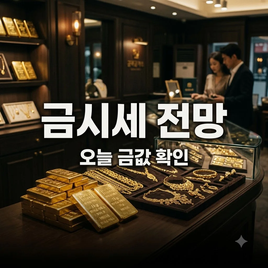 금시세 전망과 오늘 금값 시세 확인하는 완벽한 방법