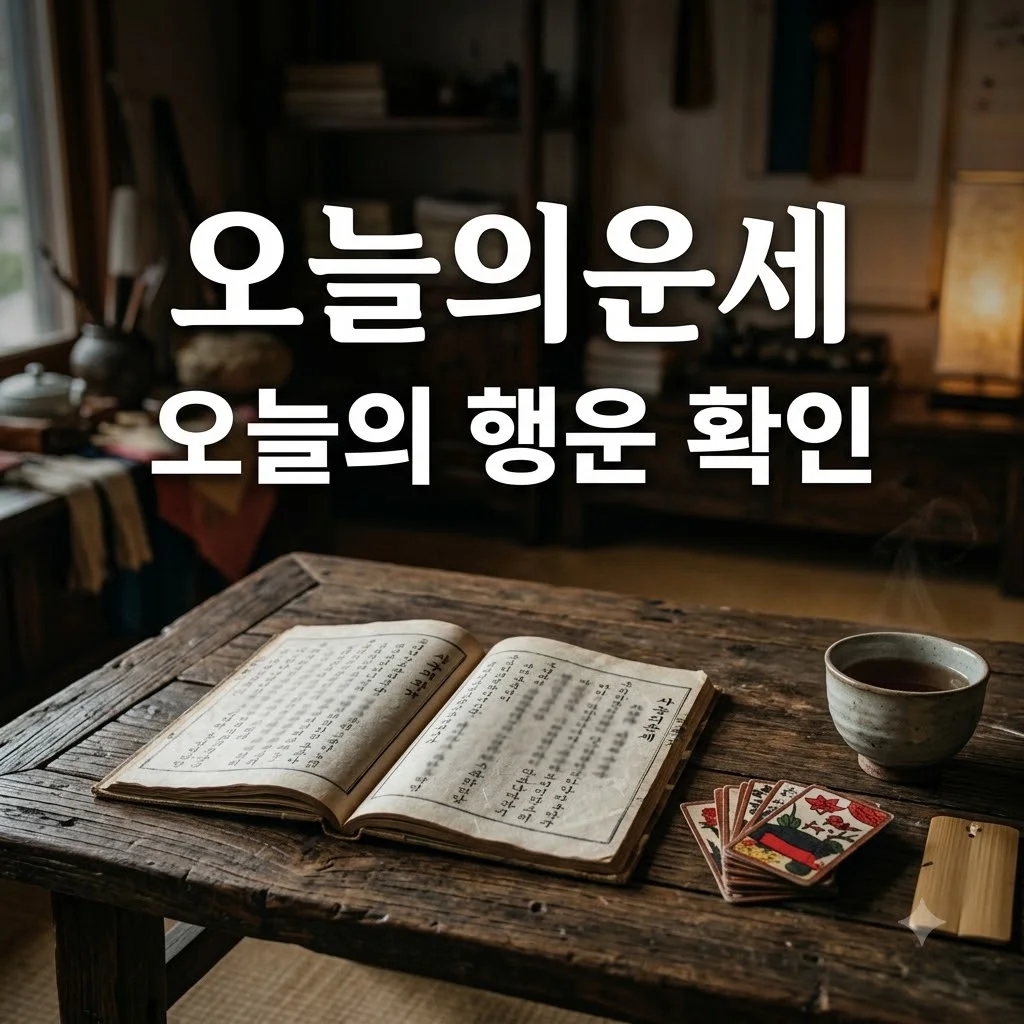 오늘의운세 무료로 보는 법과 띠별로 확인하는 운세 총정리