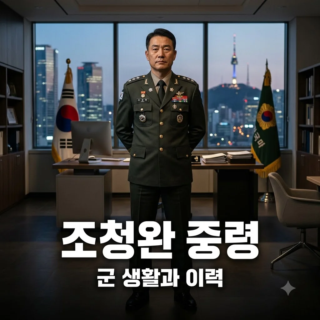 조청완 중령 프로필 및 군인으로서 걸어온 길 총정리
