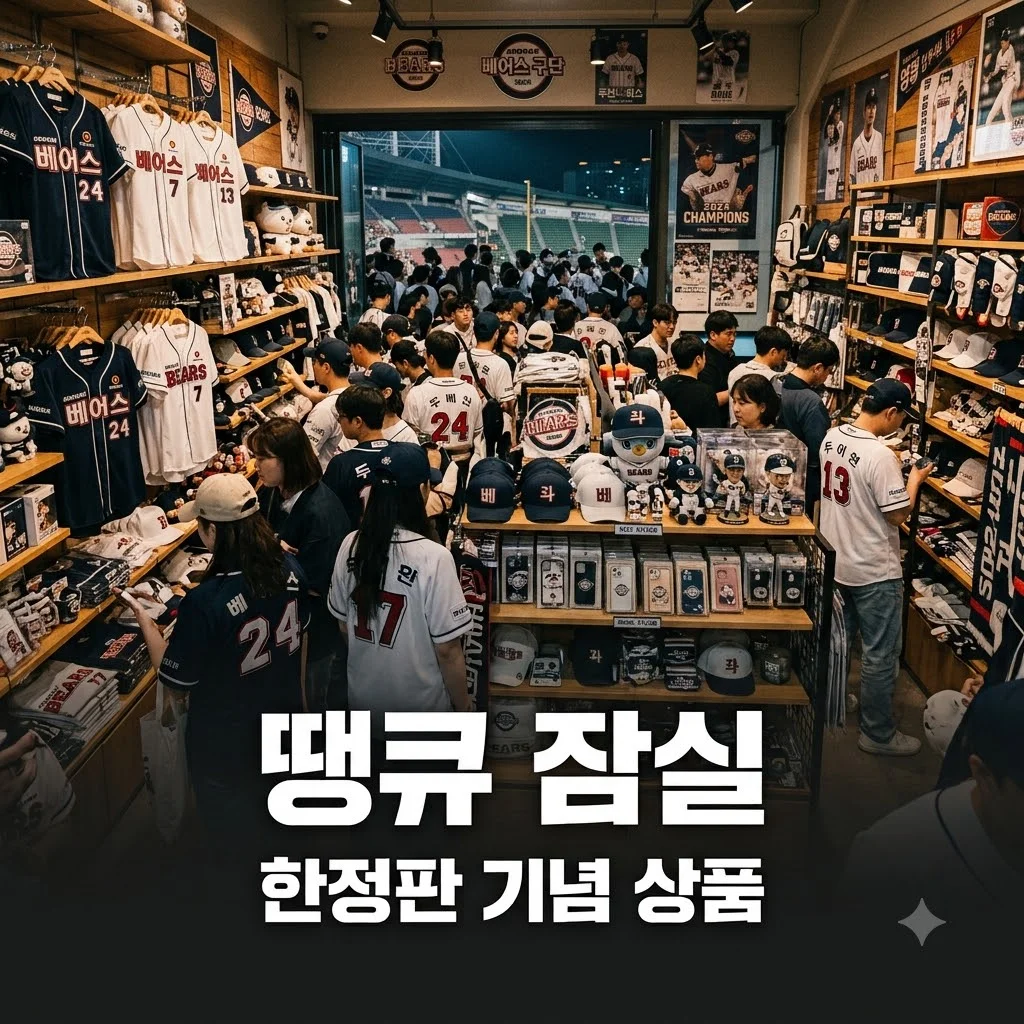 두산베어스 땡큐 잠실 기념 상품 출시 일정과 구매 방법 완벽 가이드