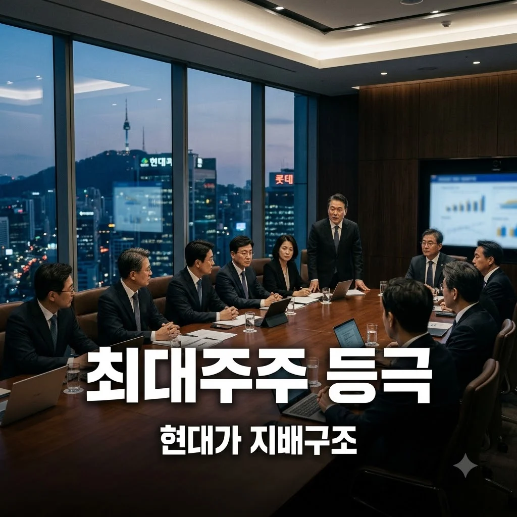 노현정 아들 최대주주 등극 배경과 재벌가 지배구조의 비밀