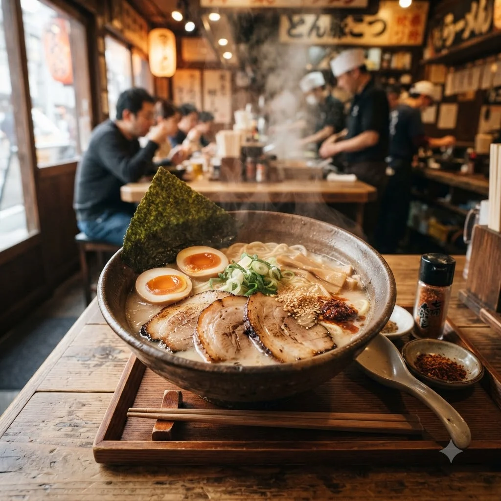 가고시마 현지 미식 탐방, 흑돼지와 라멘