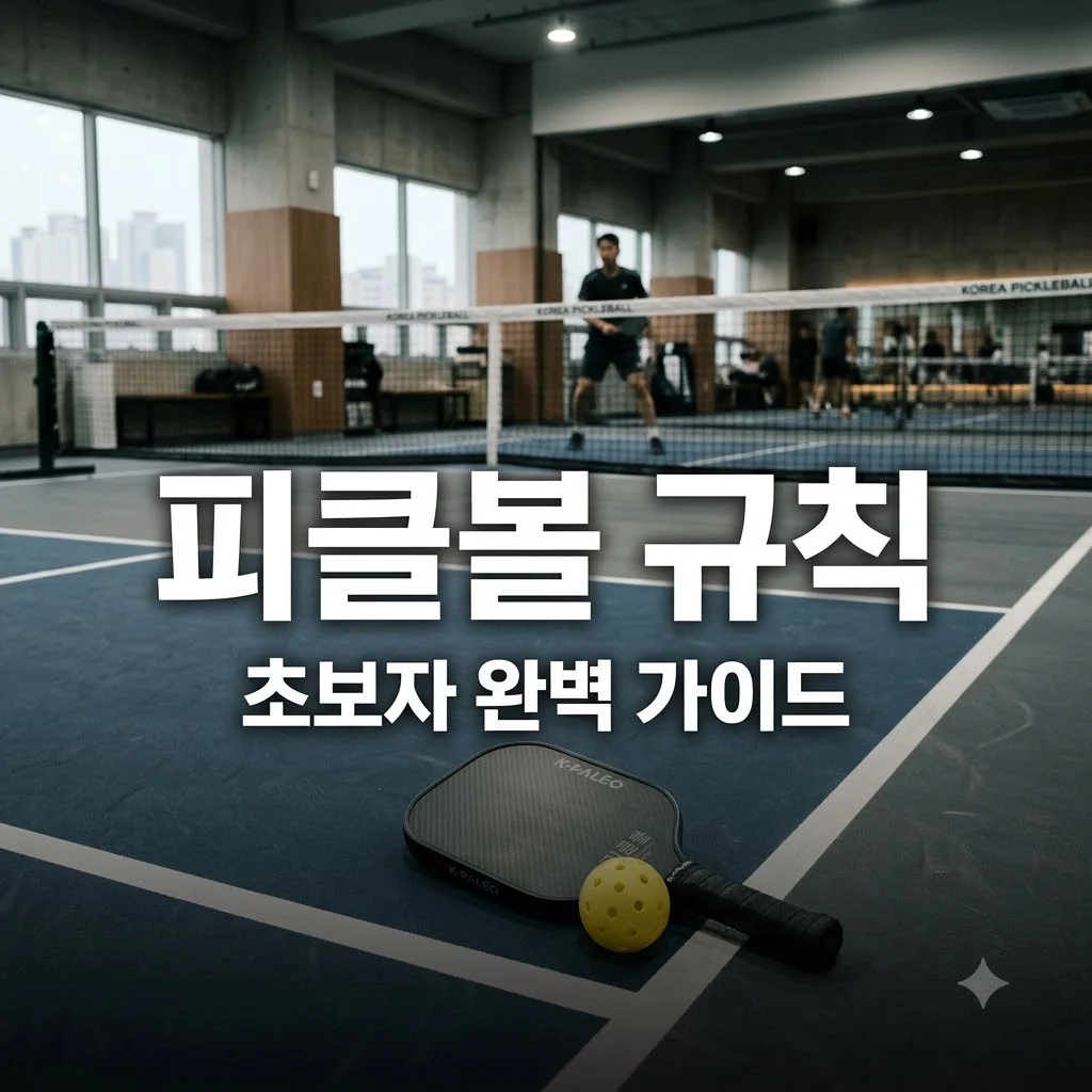 피클볼 규칙과 기초 가이드 테니스와 배드민턴의 완벽한 조화