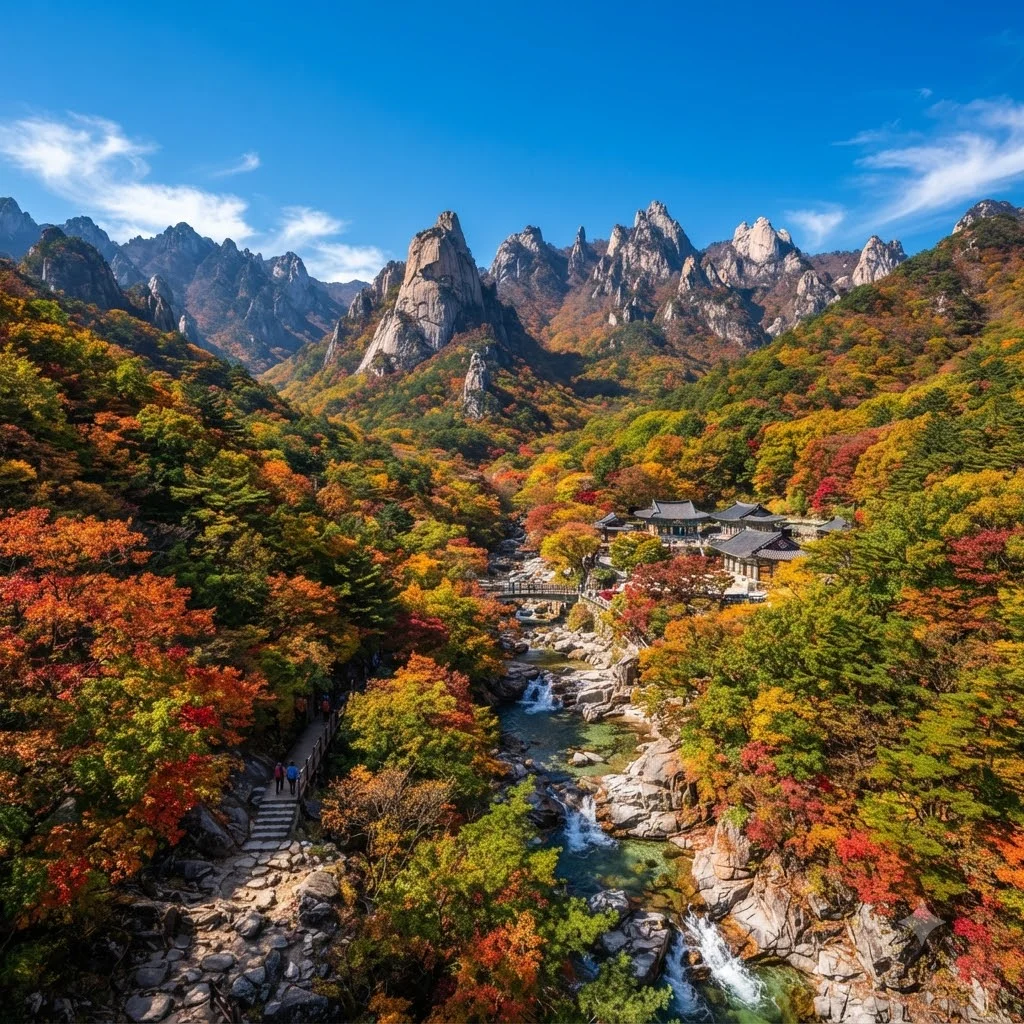 강원도 설악산·오대산: 단풍 산행의 성지
