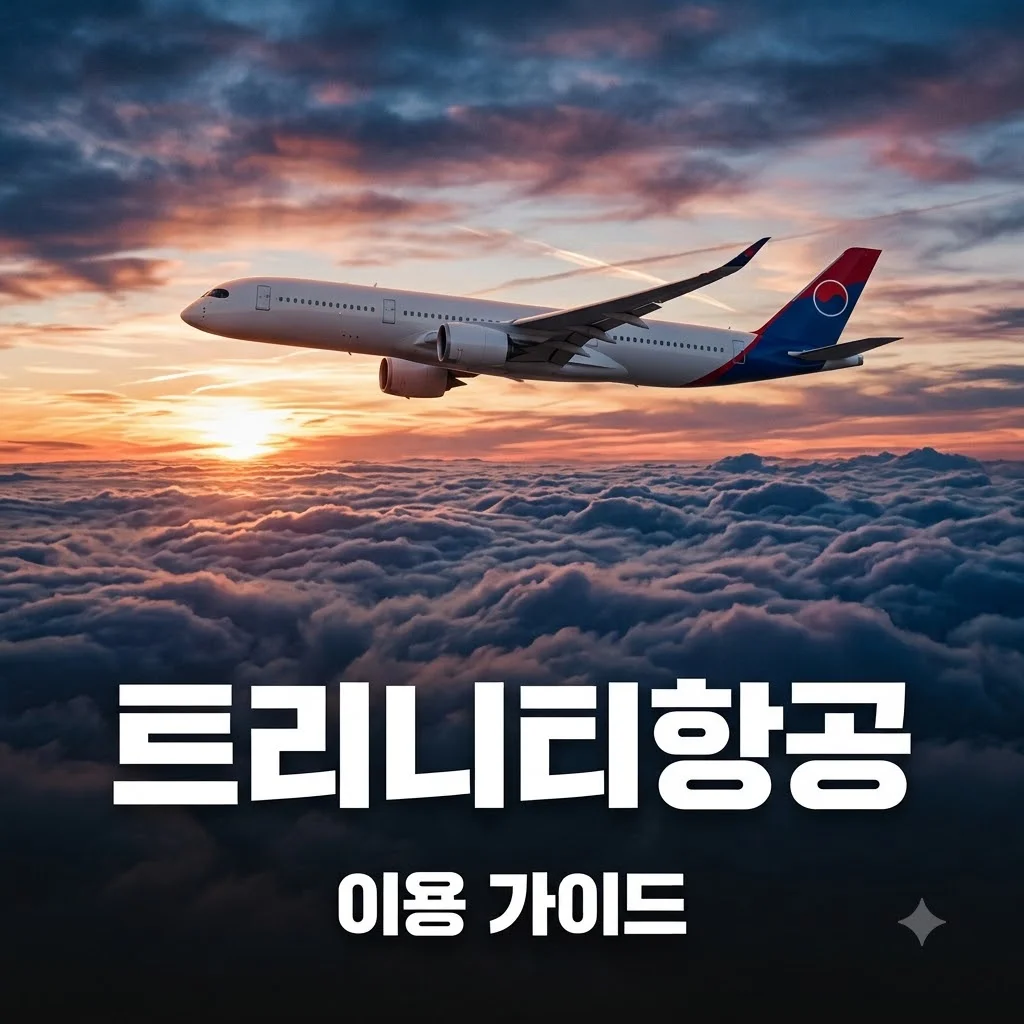 트리니티항공 이용 방법과 예약 팁 총정리