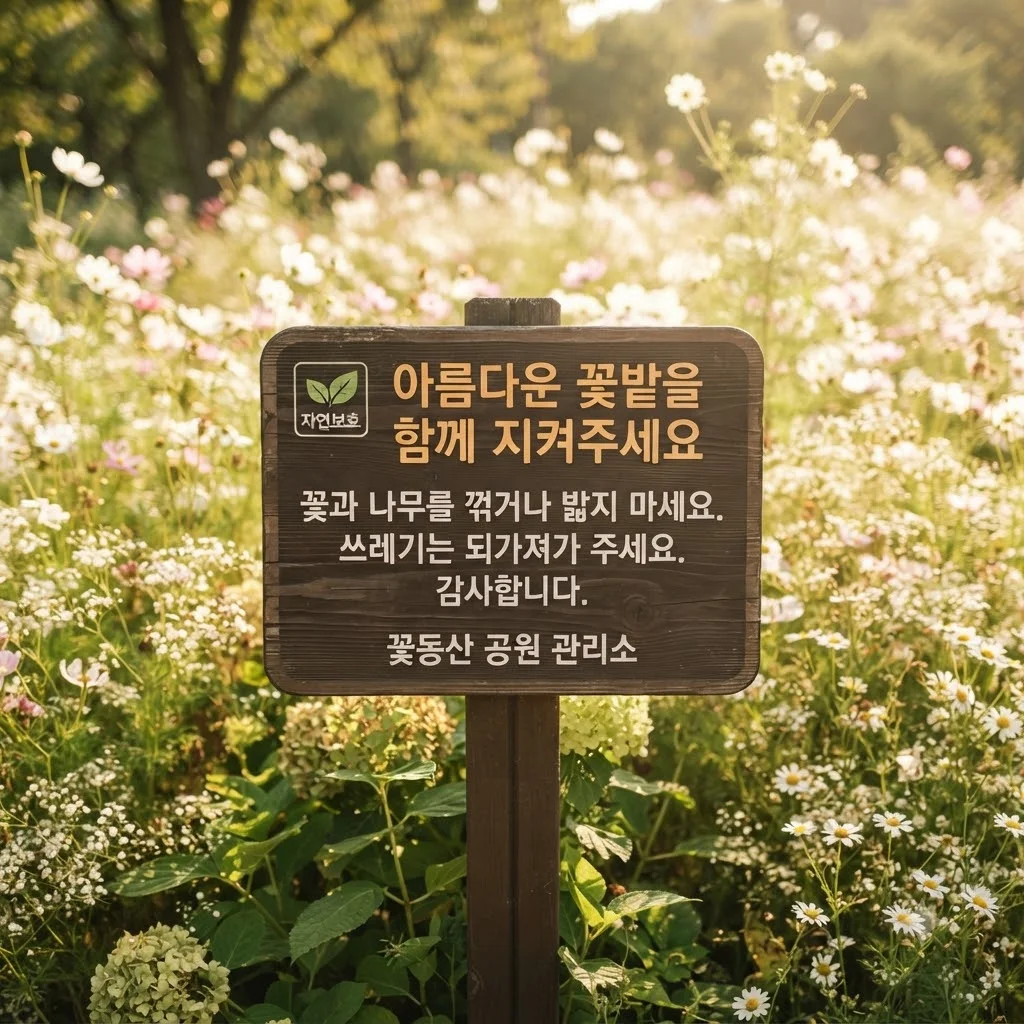 통도사 메밀밭 방문 시 꼭 지켜야 할 주의사항