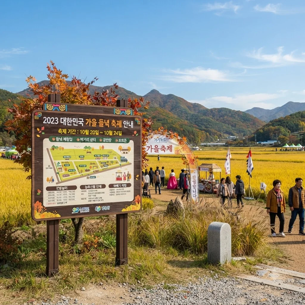 한눈에 보는 축제 기본 정보 및 운영 시간