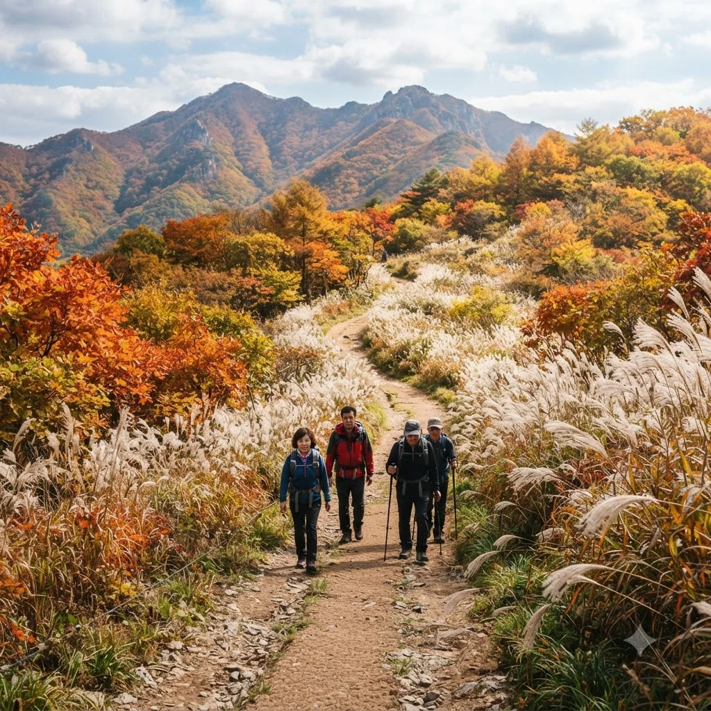 울산 간월재 등산 코스 및 소요 시간 비교