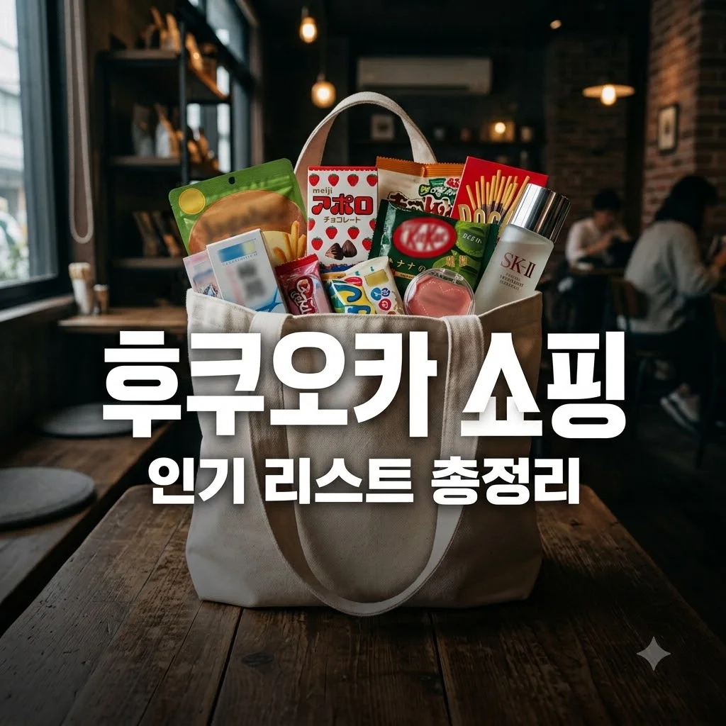 후쿠오카 쇼핑리스트 추천 10가지, 돈키호테부터 드럭스토어까지
