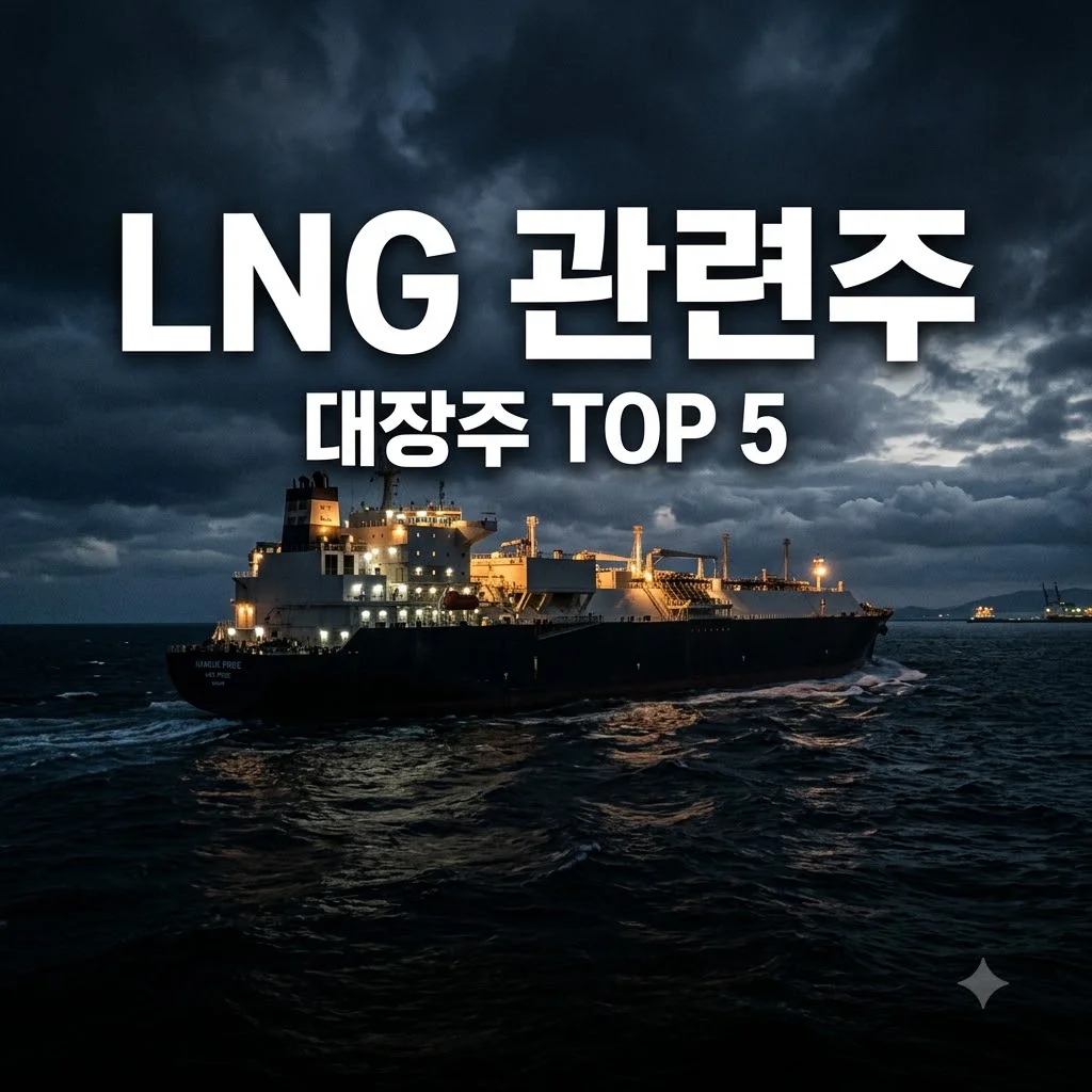 lng 관련주 대장주 TOP 5, 친환경 에너지 시대 수혜주 분석