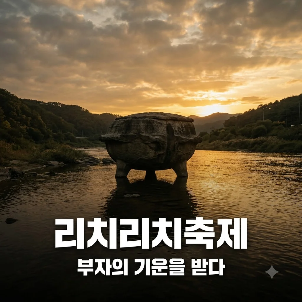 의령 리치리치 축제 일정 및 주차장 부자 기운 받는 방법