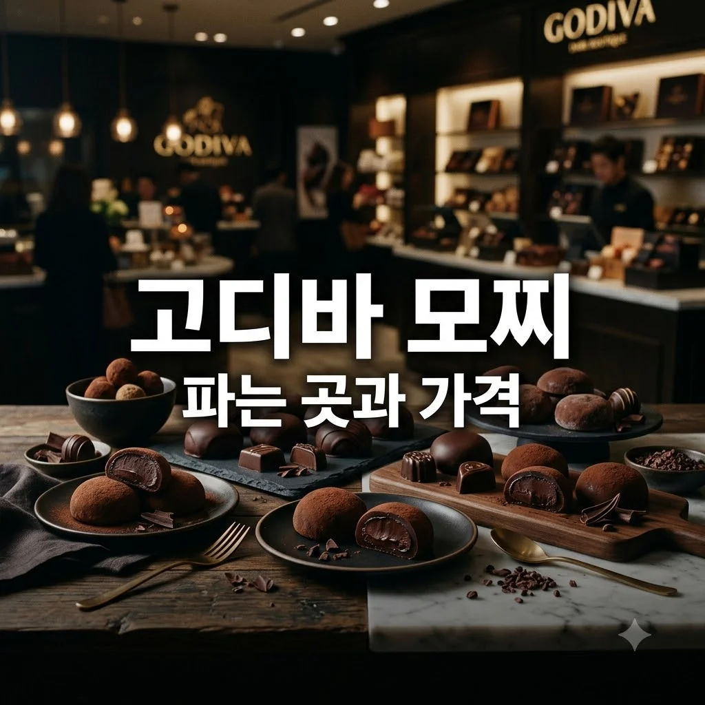 고디바 모찌 파는 곳과 가격, 맛 후기 총정리