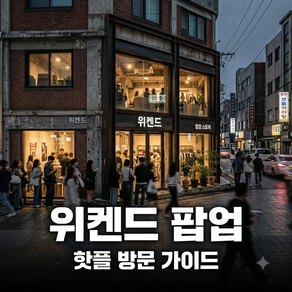 위켄드 팝업 스토어 방문 가이드 일정 장소 사전예약 총정리