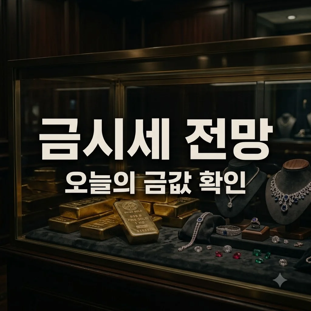 금시세 전망과 오늘의 금값 확인 방법, 지금 사도 될까요?