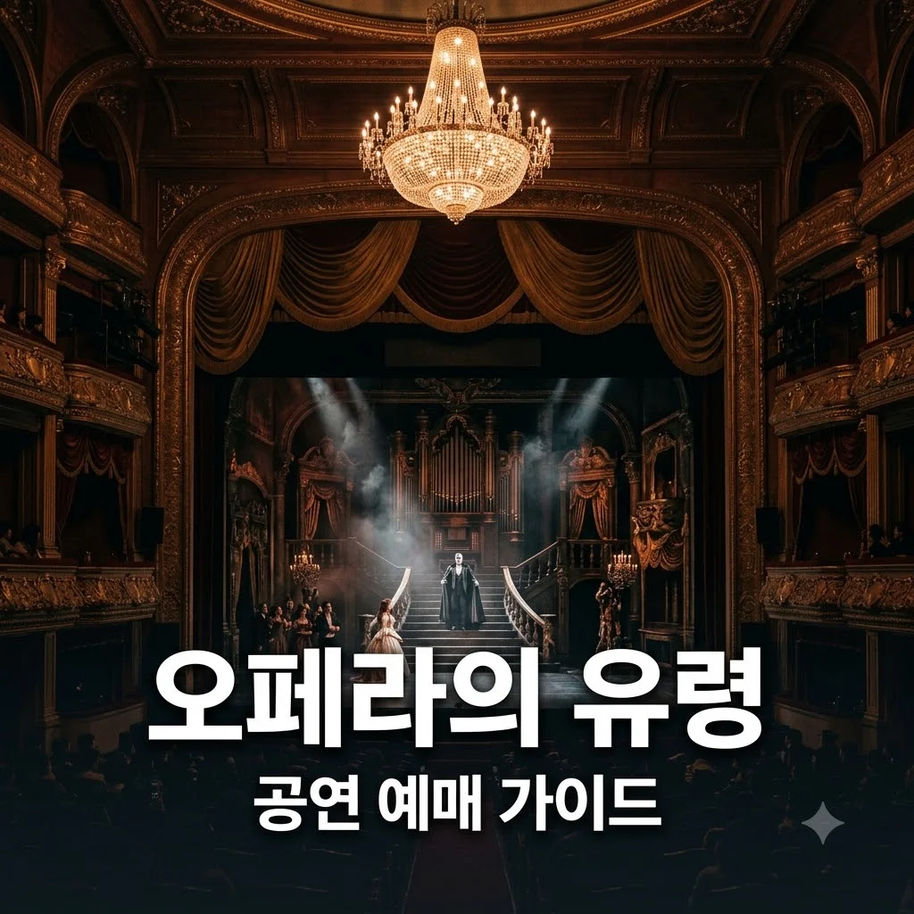 오페라의 유령 공연 관람 가이드 할인 예매 및 시놉시스 총정리