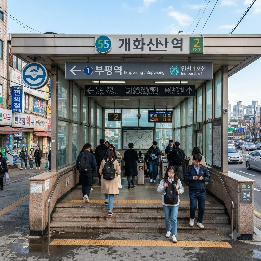 대중교통 이용 방법과 지하철 출구 팁