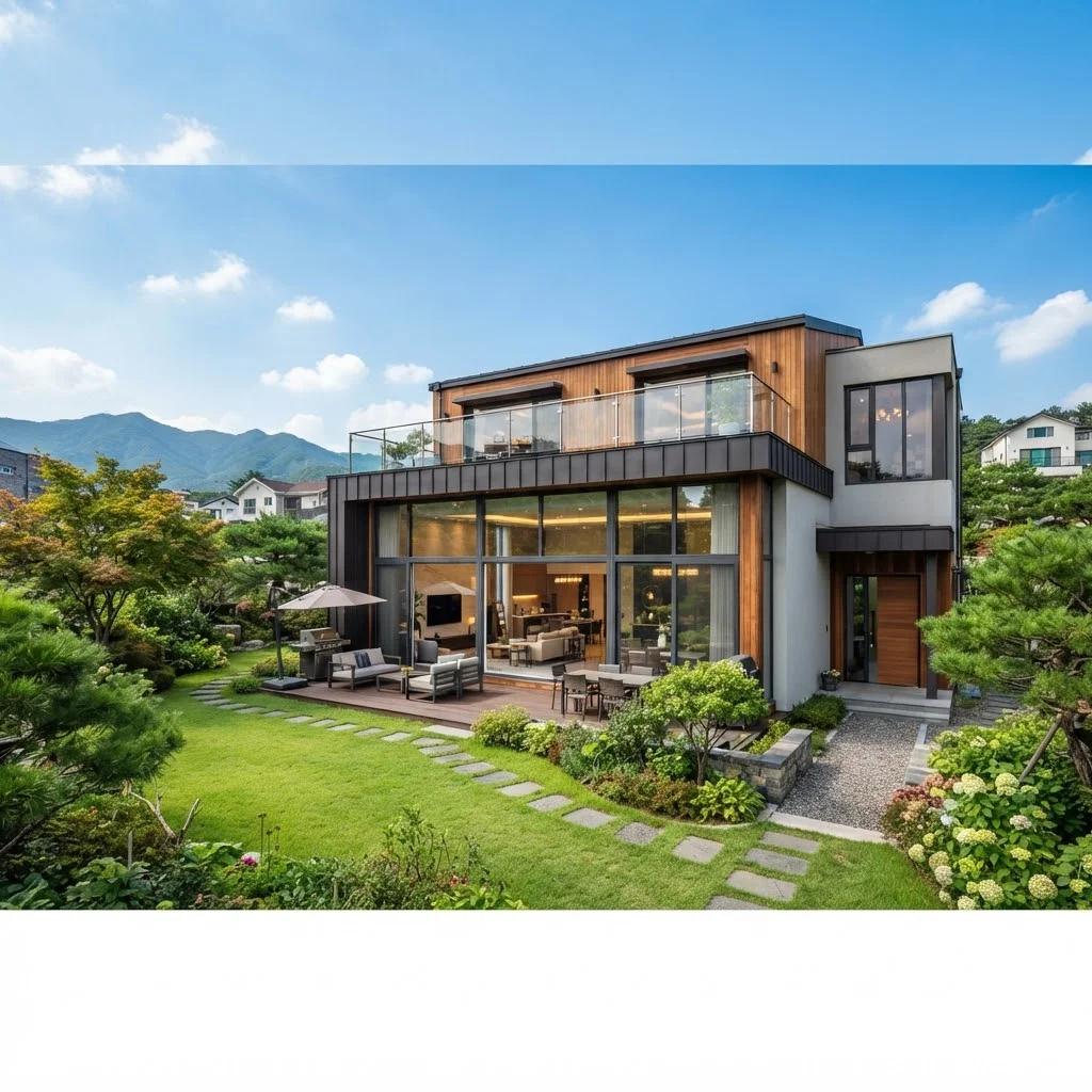 박세리 타운하우스의 위치와 주거 공간 매력 분석