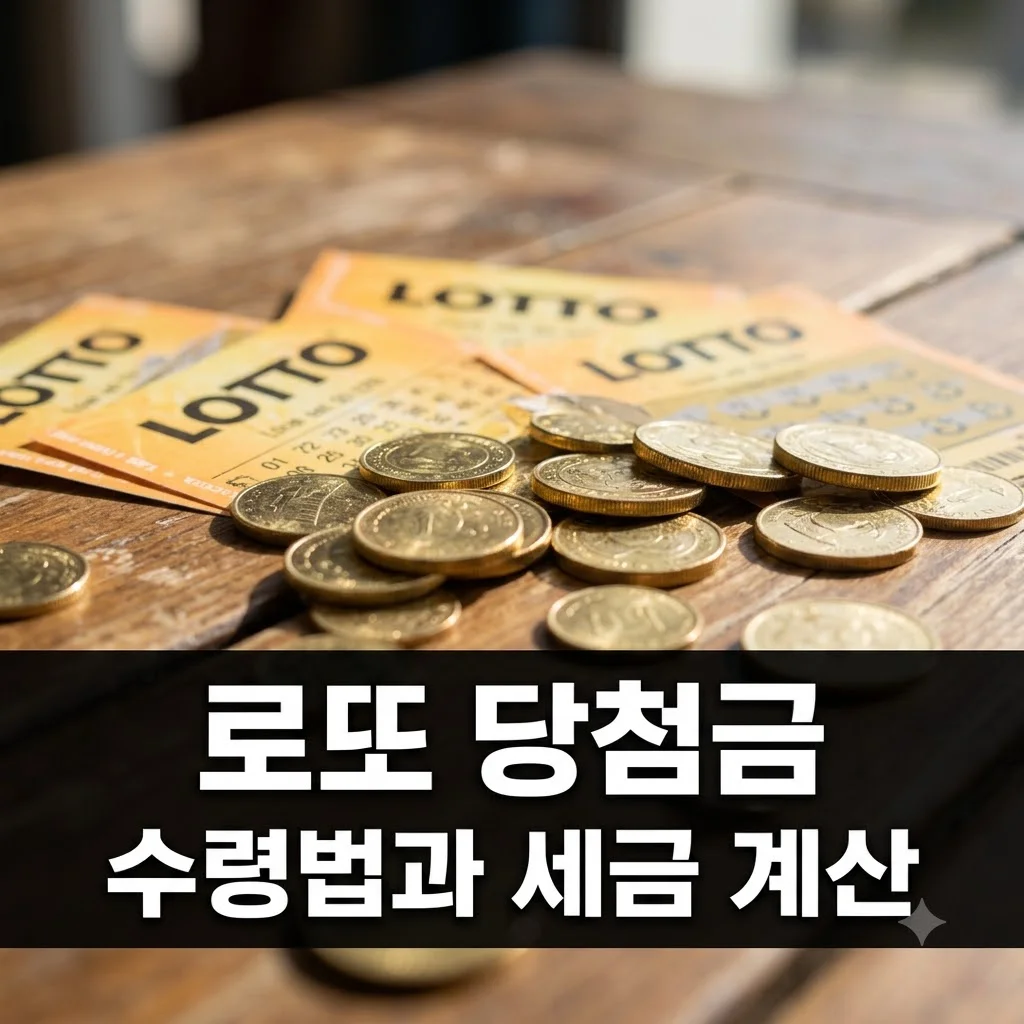 로또 당첨금 실수령액과 구매 방법, 세금부터 수령 장소까지 총정리