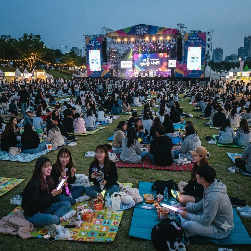 초대가수 공연 명당 자리 착석을 위한 관람 꿀팁