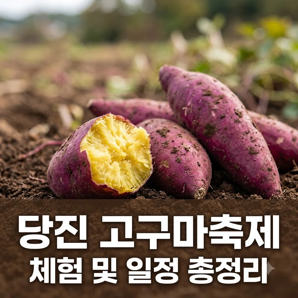 당진 고구마축제 2026 일정 수확 체험예약 주차 준비물 완벽 가이드