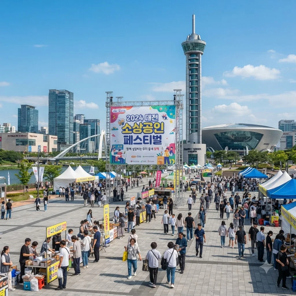 2026 대전 소상공인 대축제 핵심 행사 일정 및 장소 안내
