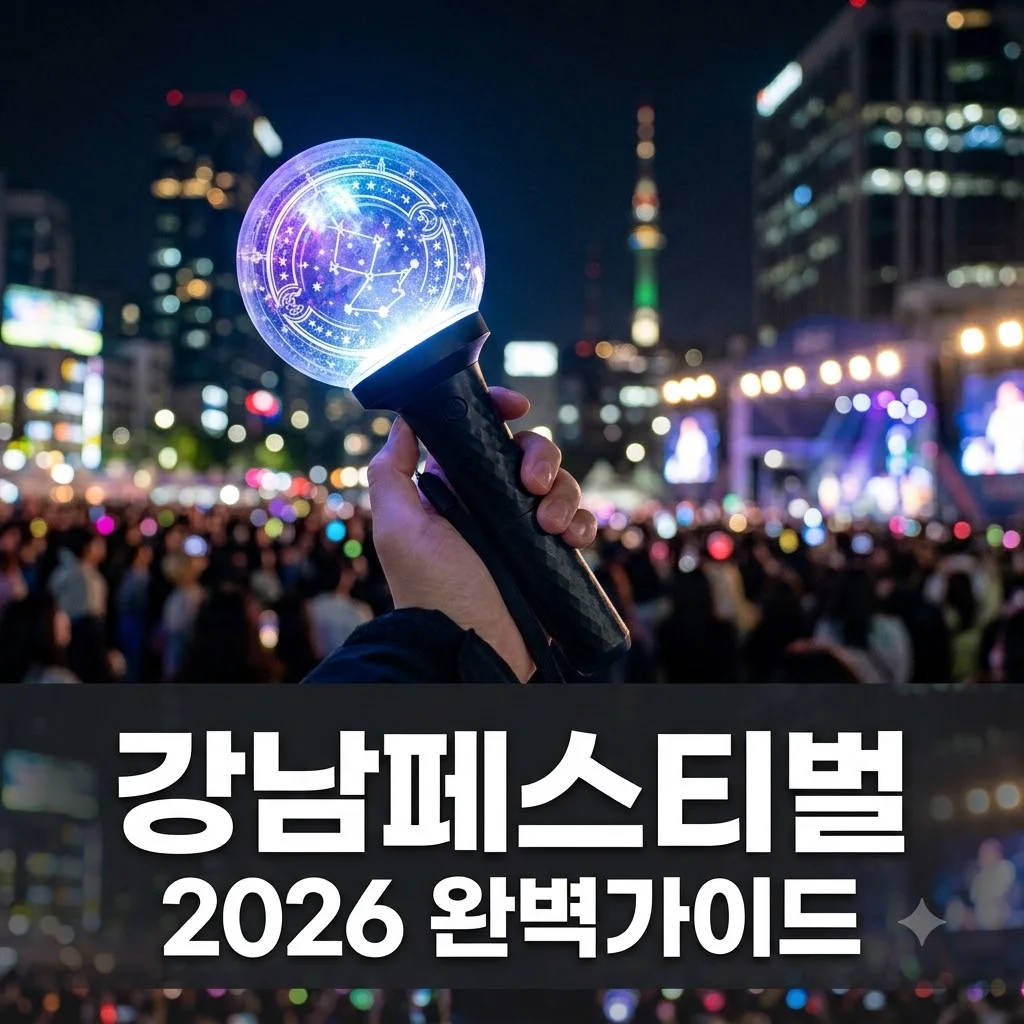 강남페스티벌 2026 일정 총정리! K-POP 콘서트 예매 및 주차 꿀팁