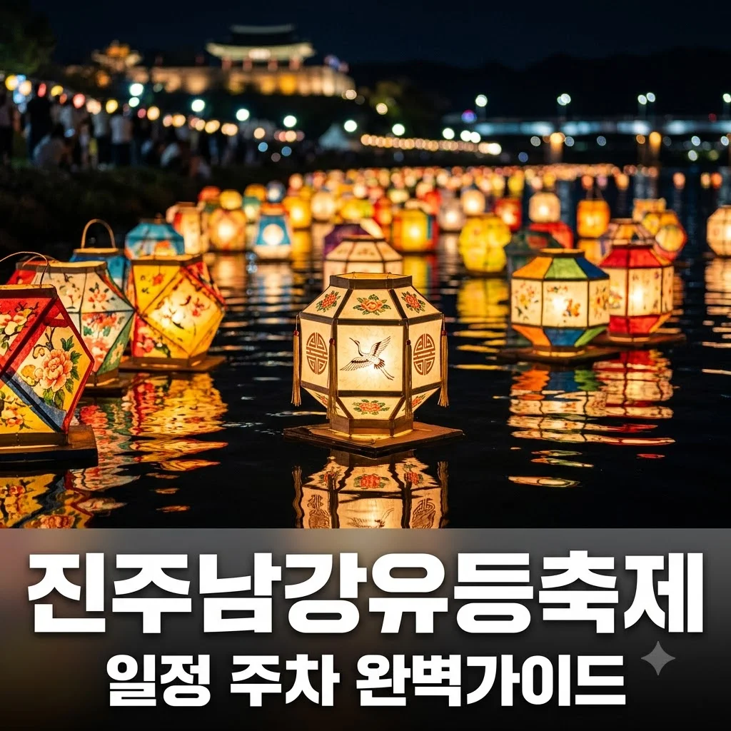 진주남강유등축제 2026 일정 주차 꿀팁과 요금 입장료 완전 정리