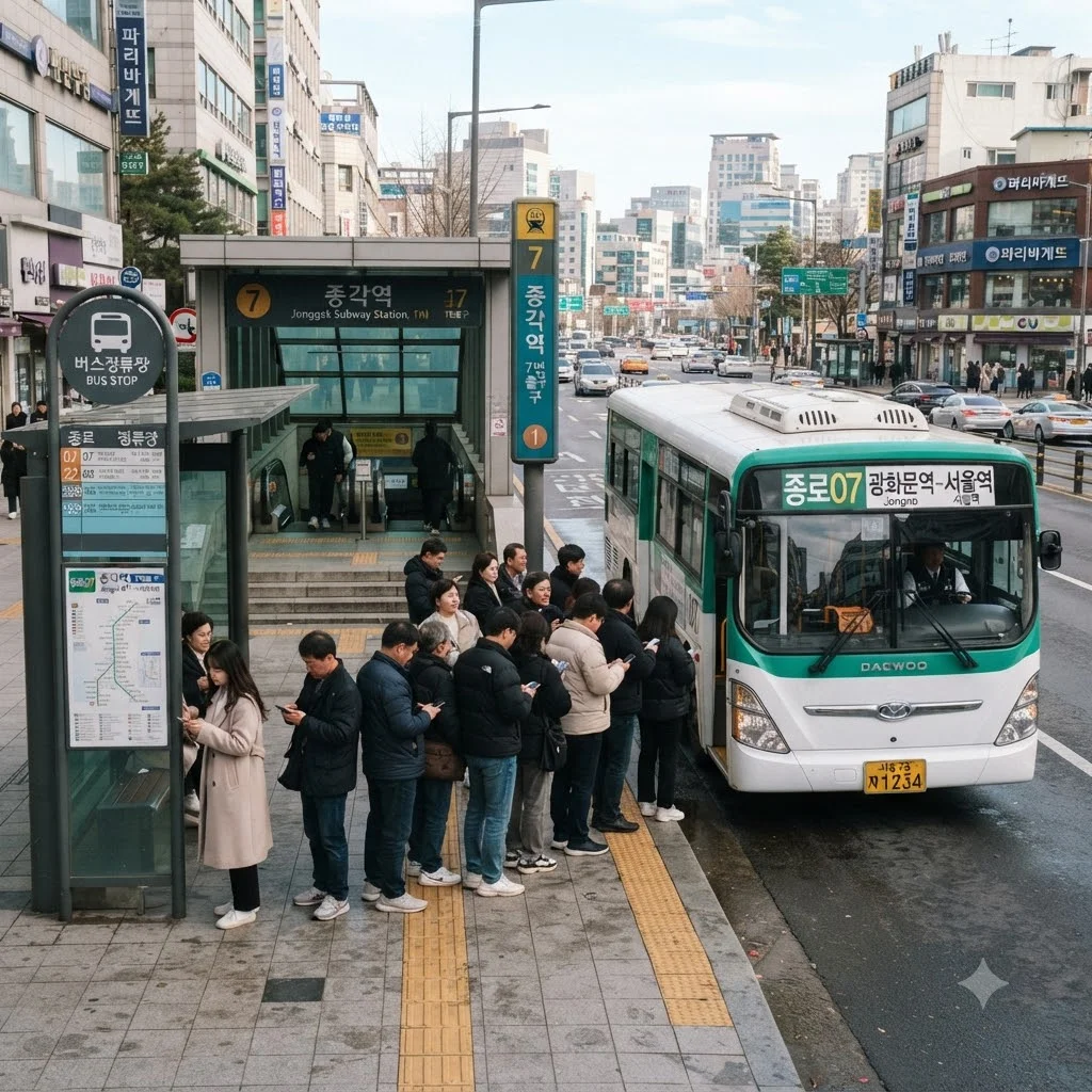 대중교통 및 무료 셔틀버스 이용 방법