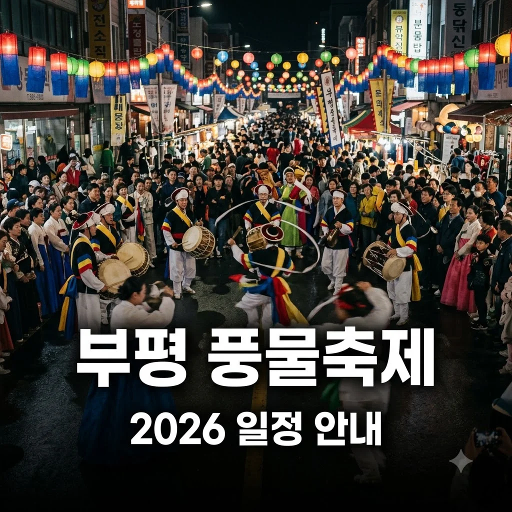 부평 풍물축제 2026 일정과 기본 정보