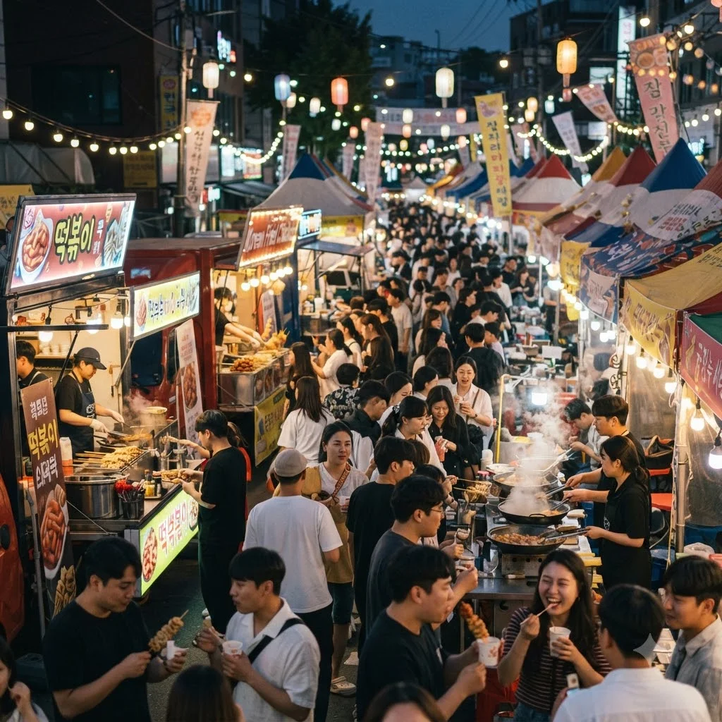 먹거리와 부대시설은 무엇이 있나요?