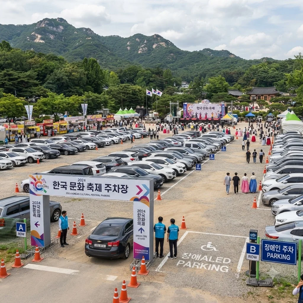 축제장 주차장은 어디를 이용해야 하나요?