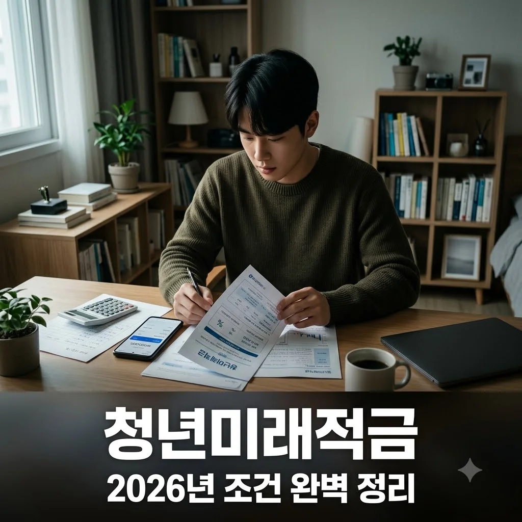 청년미래적금 가입 조건과 신청 방법 2026