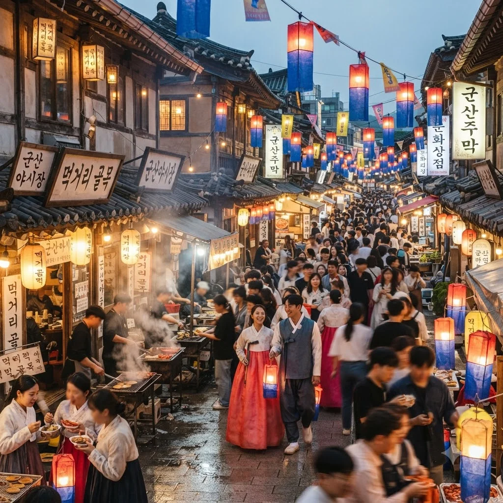 군산 시간여행축제 언제 개최되나요?