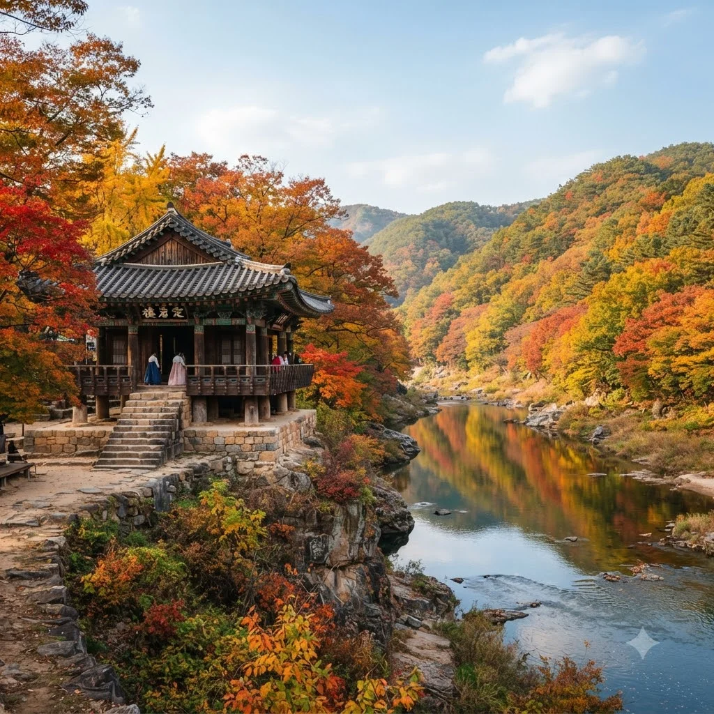 정암루와 솥바위 코스는 어떤 곳인가요?
