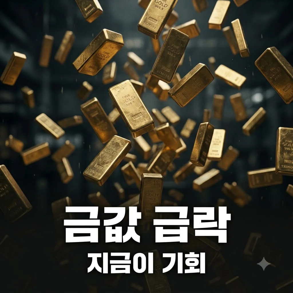 금값 급락 시세 하락 이유와 매수 타이밍 분석