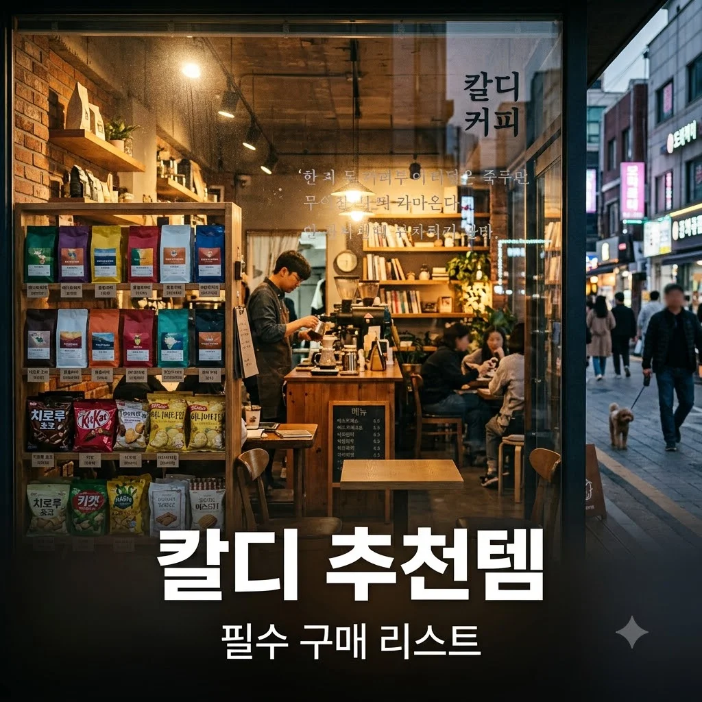 칼디 추천템 필수 구매 리스트와 할인 팁