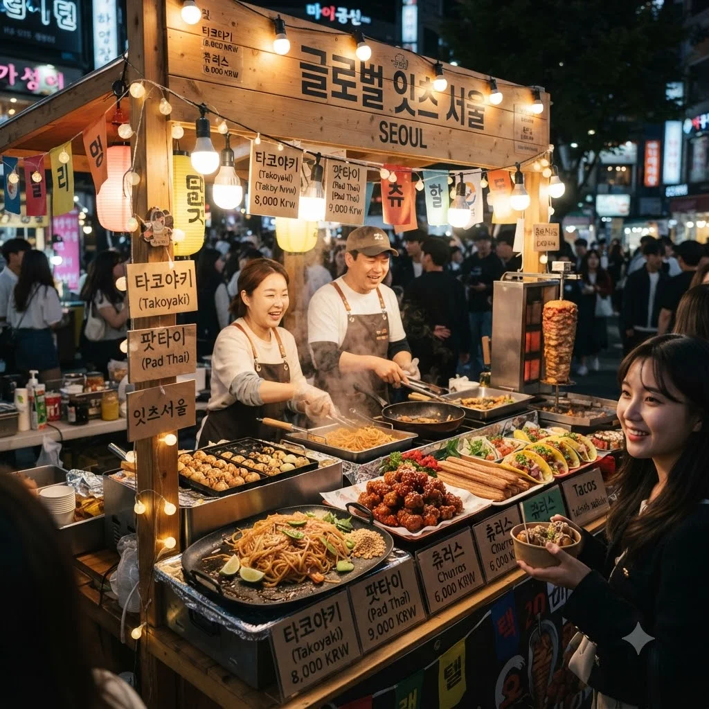 어떤 먹거리를 즐길 수 있나요?